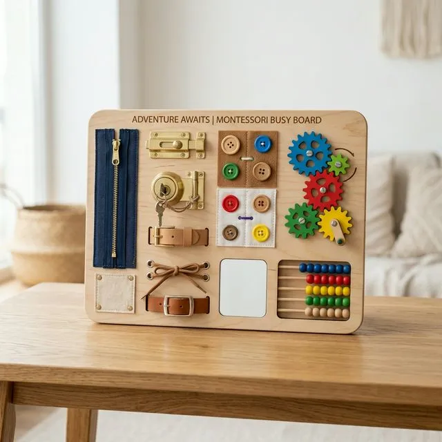 Tableros de actividades Montessori